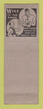 Matchbook Cover - Eagles Club Waynesboro PA