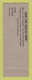 Matchbook Cover - Eagles Club Chester PA