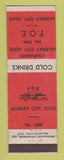 Matchbook Cover - Eagles Club Murray City OH