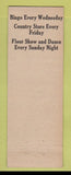 Matchbook Cover - Eagles Club Harrisburg PA