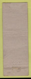 Matchbook Cover - Eagles Club Gettysburg PA WORN