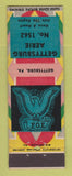 Matchbook Cover - Eagles Club Gettysburg PA