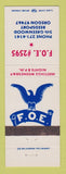 Matchbook Cover - Eagles Club Reedsport OR