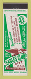 Matchbook Cover - Eagles Club Milwaukee WI