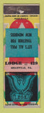 Matchbook Cover - Eagles Club Meadville PA WEAR