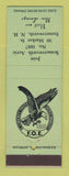 Matchbook Cover - Eagles Club Somersworth NH