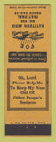 Matchbook Cover - Eagles Club Kutztown PA YELLOW