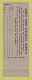 Matchbook Cover - Eagles Club Murray City OH