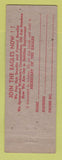 Matchbook Cover - Eagles Club Altoona PA