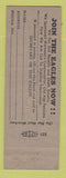 Matchbook Cover - Eagles Club Grand Rapids MI