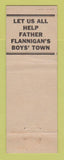 Matchbook Cover - Eagles Club Columbus OH