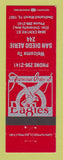 Matchbook Cover - Eagles Club San Diego CA