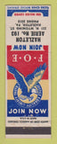 Matchbook Cover - Eagles Club Hazleton PA