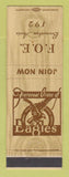 Matchbook Cover - Eagles Club Bremerton WA