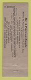 Matchbook Cover - Eagles Club Keokuk IA WEAR