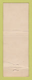 Matchbook Cover - Eagles Club Shelbyville IN 1954 WEAR