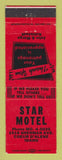 Matchbook Cover - Eagles Club Star Motel Coeur D'Alene ID