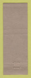 Matchbook Cover - Eagles Club Pakersburg WV
