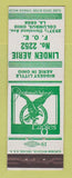 Matchbook Cover - Eagles Club Columbus OH WWII