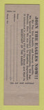 Matchbook Cover - Eagles Club Bellevue OH
