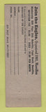 Matchbook Cover - Eagles Club Massillon OH