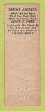 Matchbook Cover - Eagles Club Corning OH