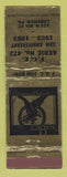 Matchbook Cover - Eagles Club Lebanon PA 1953