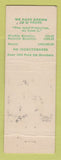 Matchbook Cover - Eagles Club Lebanon PA 1953