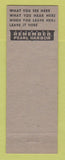 Matchbook Cover - Eagles Club Glouster OH WWII