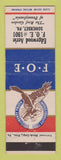 Matchbook Cover - Eagles Club Somerset PA