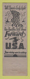 Matchbook Cover - Eagles Club Columbus OH WWII