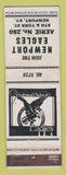 Matchbook Cover - Eagles Club Newport KY WEAR
