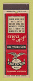 Matchbook Cover - Eagles Club Milwaukee WI