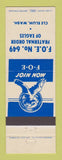 Matchbook Cover - Eagles Club Cle Elum WA
