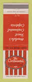 Matchbook Cover - Continental Restaurant Honolulu? Hawaii
