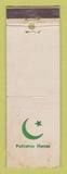 Matchbook Cover - Pakistan House WEAR