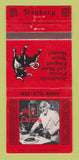 Matchbook Cover - Phil Lehr's Steakery San Francisco CA Hilton Hotel 30 Strike