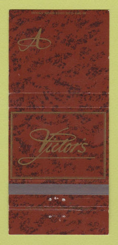 Matchbook Cover - Victor's San Francisco CA 30 Strike