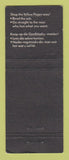 Matchbook Cover - Yellow Pages Phone Book South Africa WORN