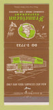 Matchbook Cover - Franciscan Restaurant San Francisco CA 30 Strike