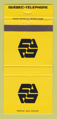 Matchbook Cover - Quebec Telephone QC 30 Strike