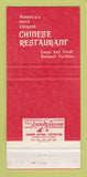 Matchbook Cover - Empress of China Chinese Restaurant San Francisco CA 30 Strike