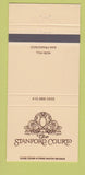 Matchbook Cover - Stanford Court San Francisco CA 30 Strike