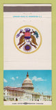 Matchbook Cover - Milton R Young US Senator 30 Strike