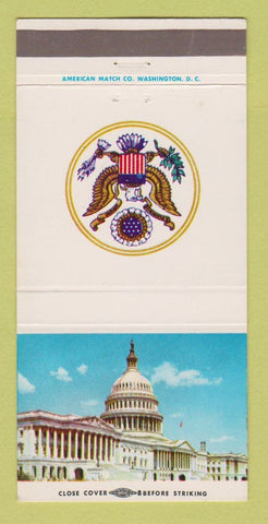 Matchbook Cover - Milton R Young US Senator 30 Strike