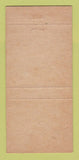 Matchbook Cover - Milton Mueller State Senator Election 30 Strike