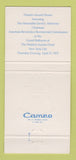 Matchbook Cover - Congressional Medal of Honor Society 30 Strike