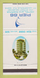 Matchbook Cover - Pier 66 Hotel Marina Fort Lauderdale FL 30 Strike