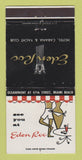 Matchbook Cover - Eden Rock Hotel Miami Beach FL WEAR 30 Strike