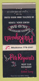 Matchbook Cover - Pete Reynard's Restaurant Holmes Beach FL WEAR 30 Strike